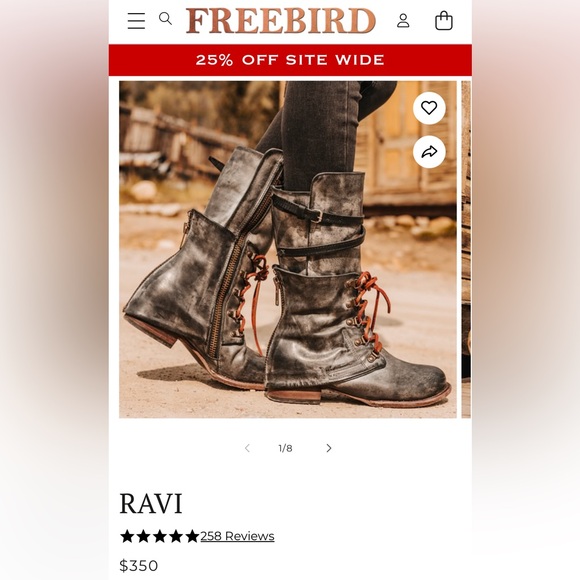 Freebird RAVI Boots - Size 9 - Picture 9 of 10